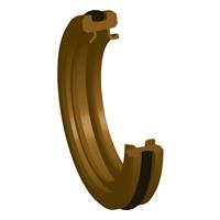 FlexiLip (LEE), Dual Lip Solid PTFE Rotary Shaft Seal for Abrasive Media